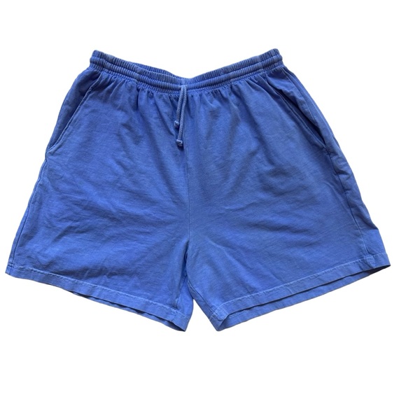 SOLD Fresh Produce Women’s Shorts Periwinkle Cotton Elastic Waist Size XL - Picture 1 of 3